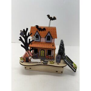 World Market Laser-Cut LED Halloween House "Doghouse" 2023 New With Tag